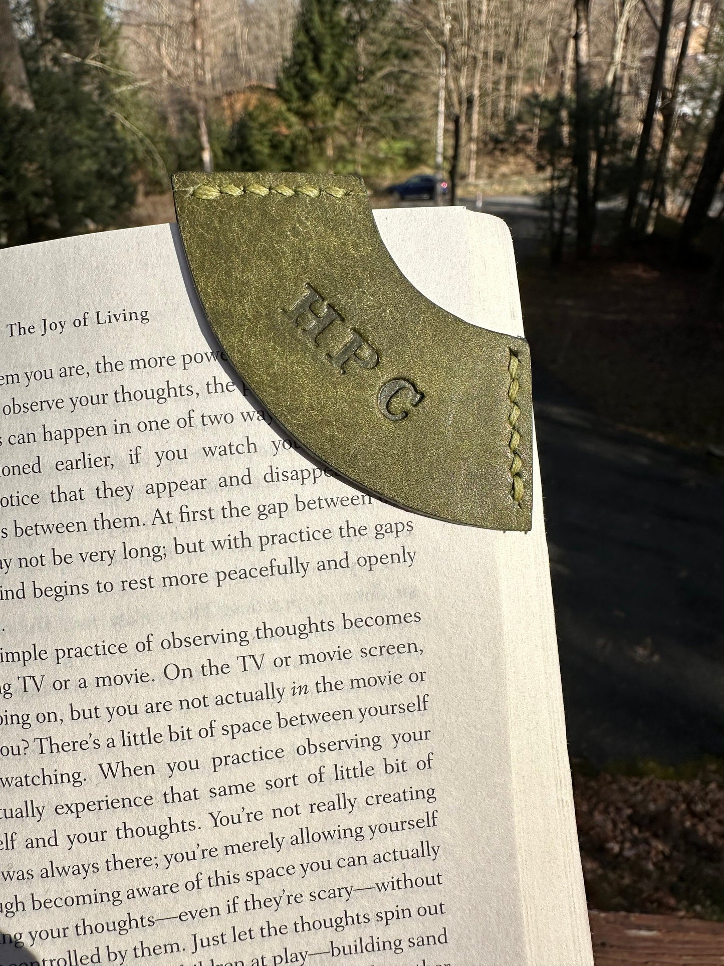 Pueblo Leather Bookmark