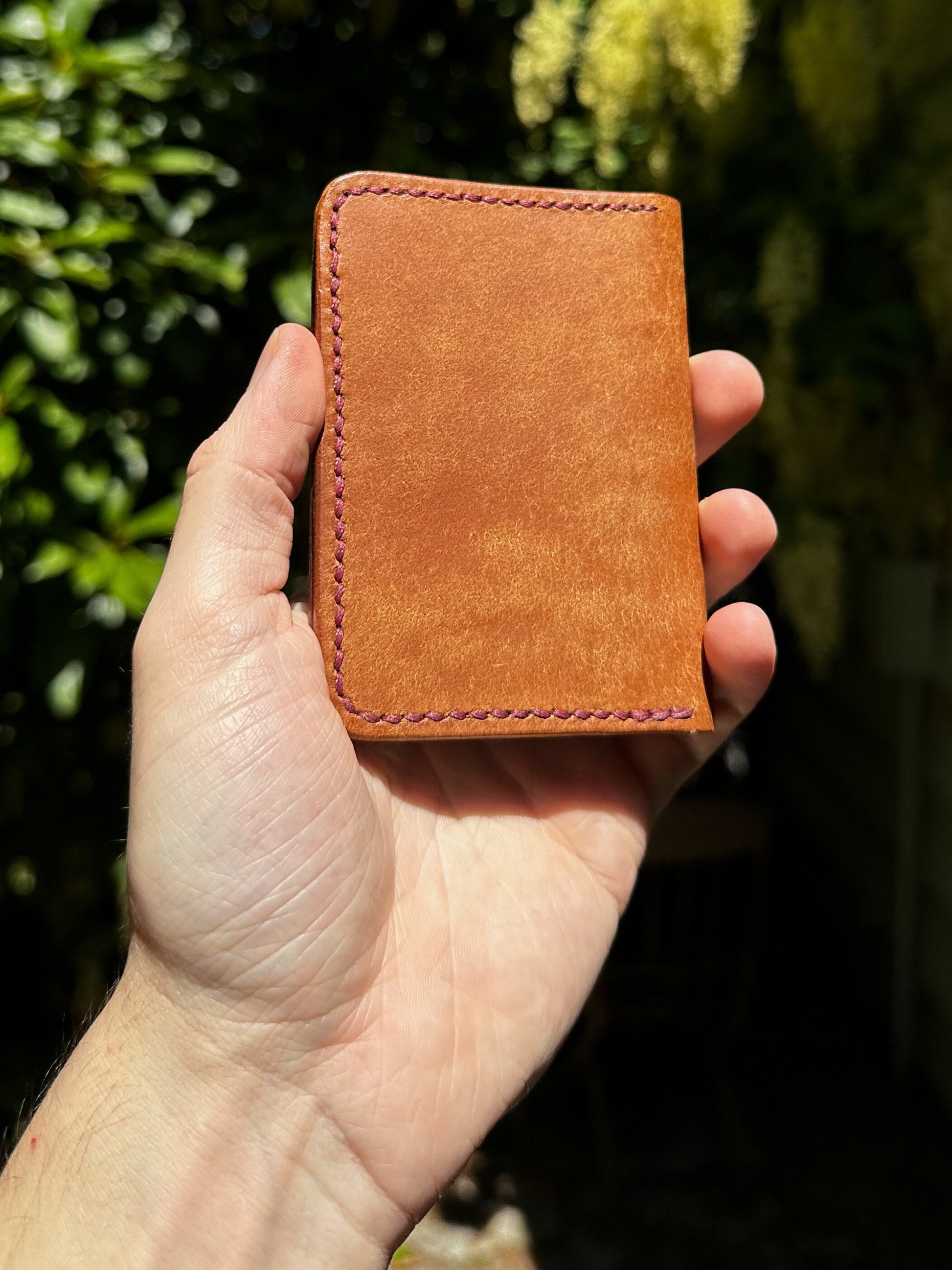 Cognac and Bordeaux Pueblo Vertical Bifold