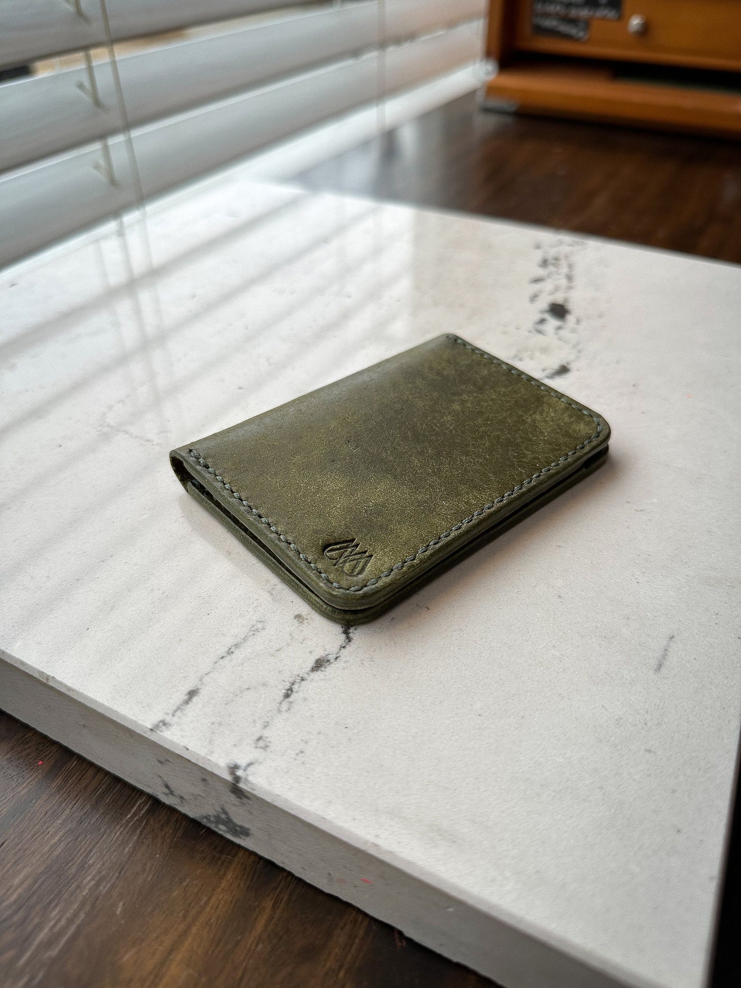 Olive Pueblo Vertical Bifold