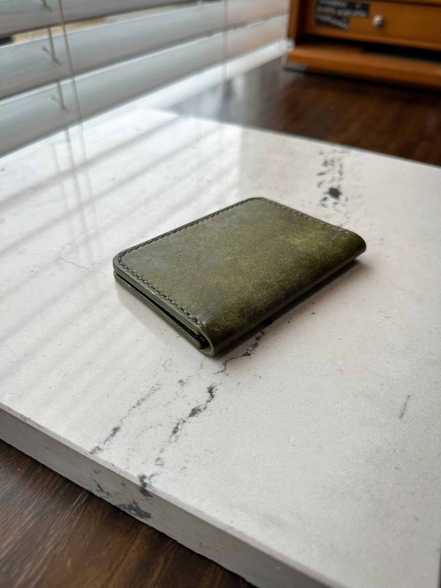 Olive Pueblo Vertical Bifold