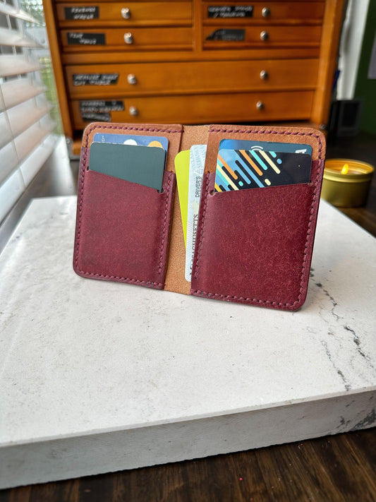 Cognac and Bordeaux Pueblo Vertical Bifold